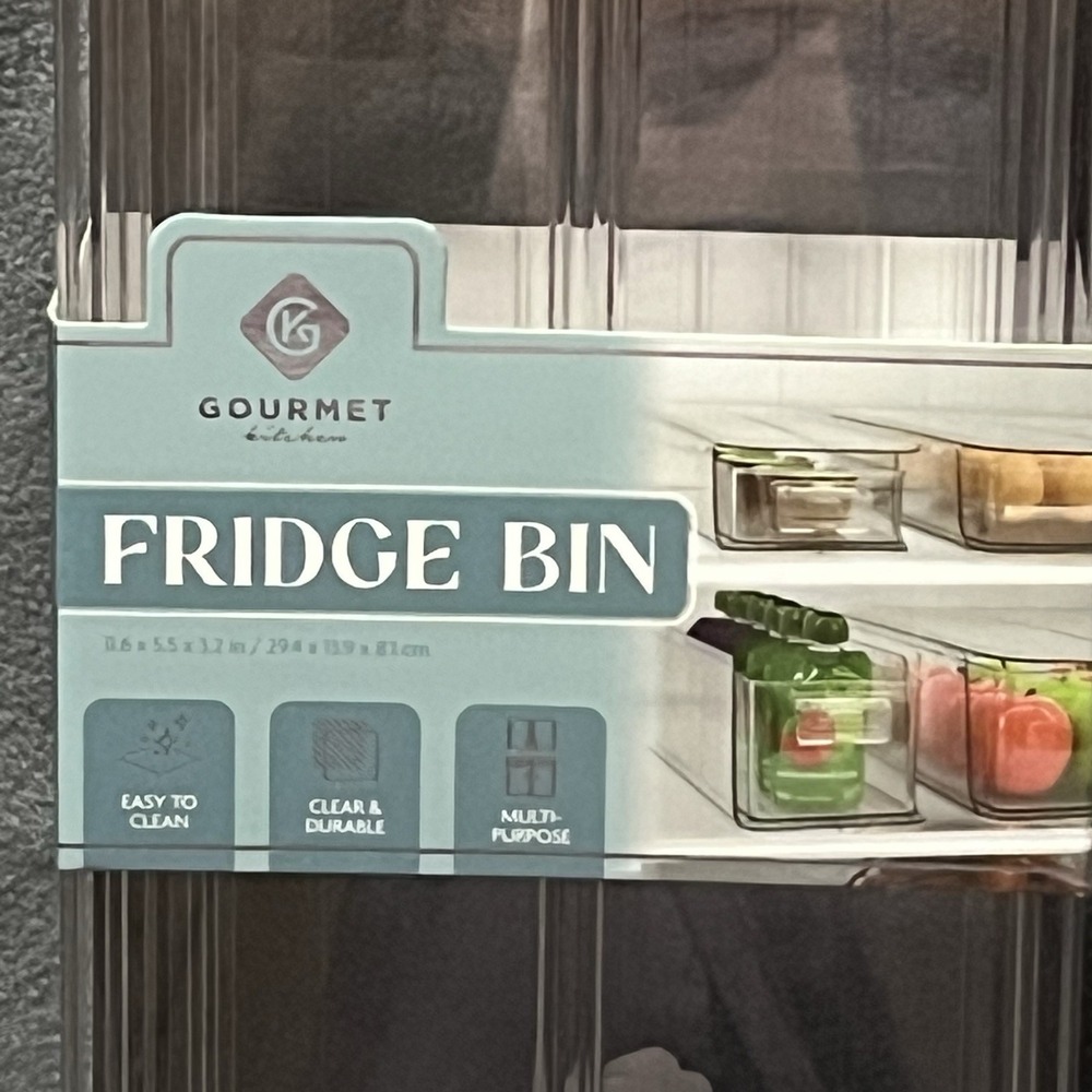 Gourmet kitchen fridge storage‎ Pull Out Drawer Bin - Picture 2 of 8